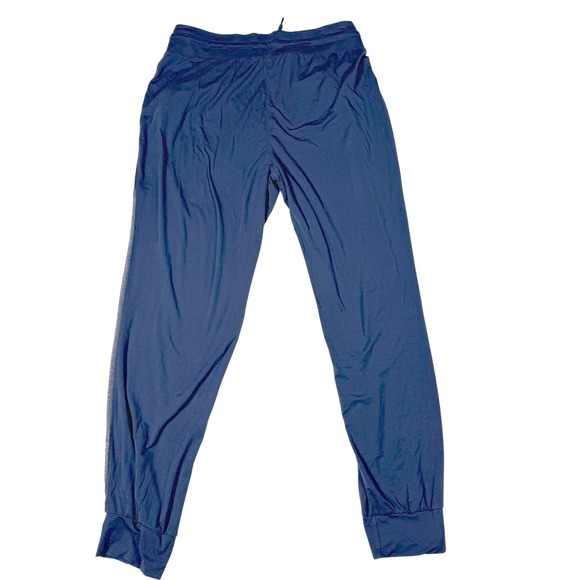 HONEYLOVE Navy BlissWear Blue Mesh Panel Cooling Lounge Pants Large Comfy‎ - Picture 2 of 9